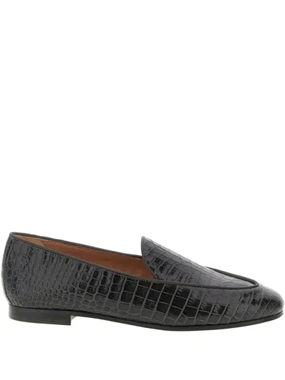 Aquazzura 'guanto' Loafers In Black