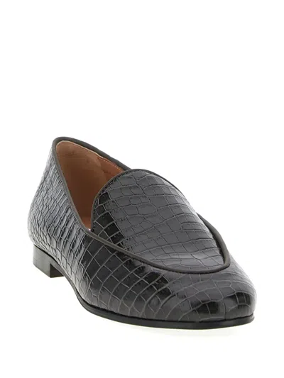 Aquazzura 'guanto' Loafers In Black