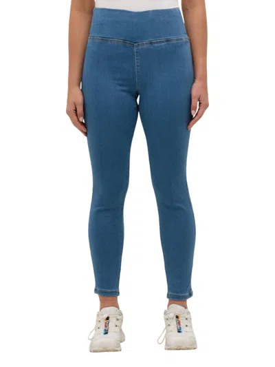 Bench Women's Acid Wash Joggers In Blue