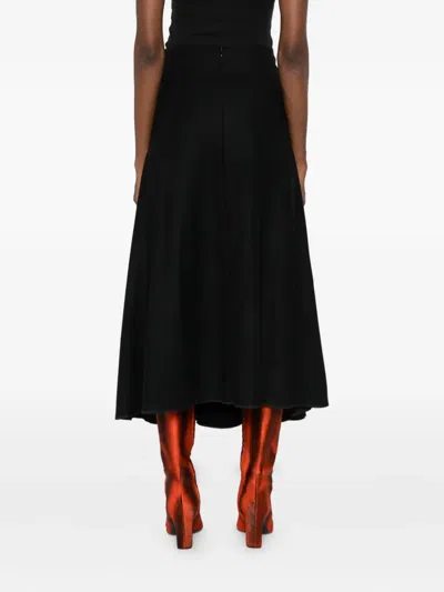 伞形中长半身裙