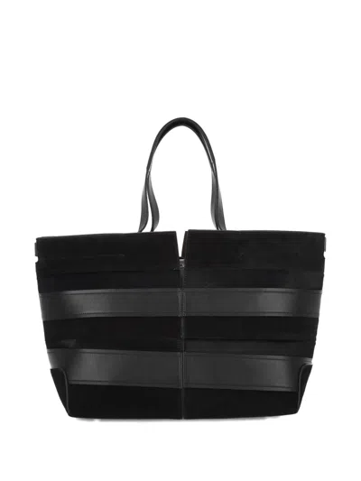 Tod's Tods Bag Folio Tote Bag In Black