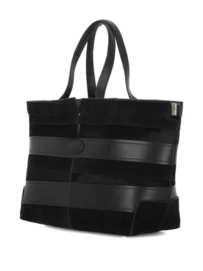 Tod's Tods Bag Folio Tote Bag In Black