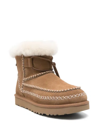 Ugg Classic Mini Alpine Boot In Brown
