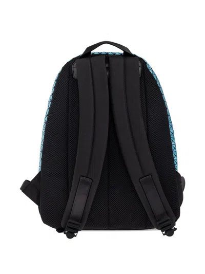 Bao Bao Issey Miyake Geometric-pattern Backpack In Blue