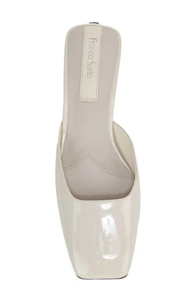 Franco Sarto Nicola Square Toe Mule In White