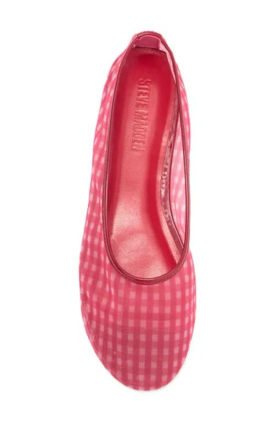Steve Madden Meadow Flat In Red