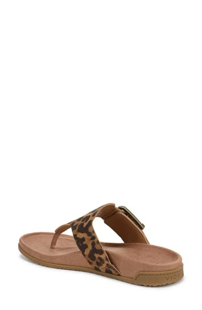 Vionic Emma Flip Flop In Brown