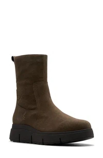 Clarks Loriini May Suede Bootie In Brown