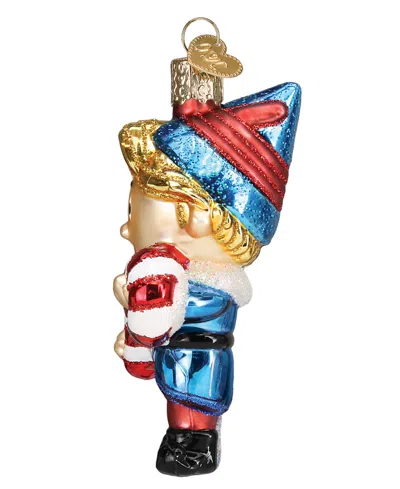 Old World Christmas 3.75" Rudolph The Red-nosed Reindeer Hermey The Elf Ornament In Multi