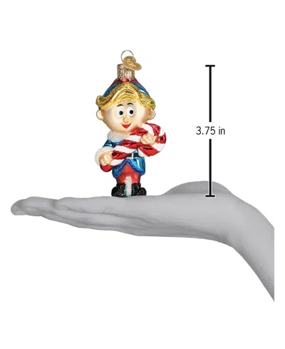Old World Christmas 3.75" Rudolph The Red-nosed Reindeer Hermey The Elf Ornament In Multi