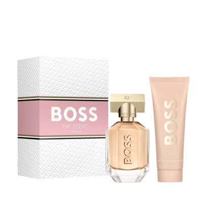 Hugo Boss Ladies Boss The Scent For Her Gift Set Fragrances 3616305265227 In Transparent