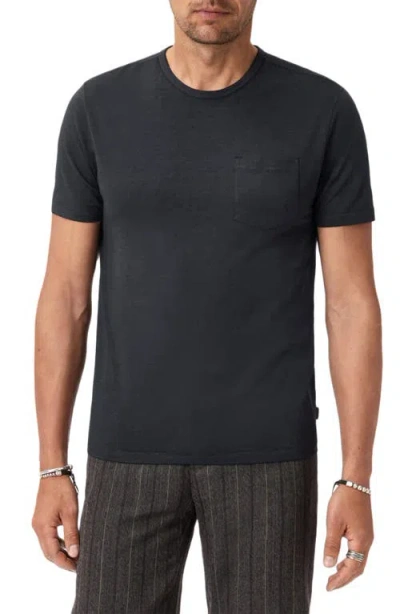 John Varvatos Bond Short Sleeve Burnout Tee In Gray