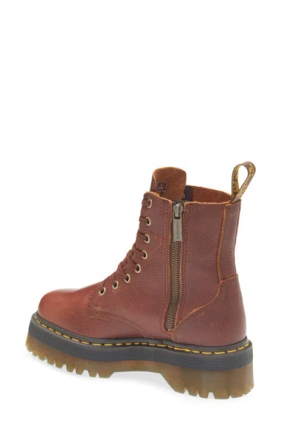 Dr. Martens Jadon Platform Boot In Brown