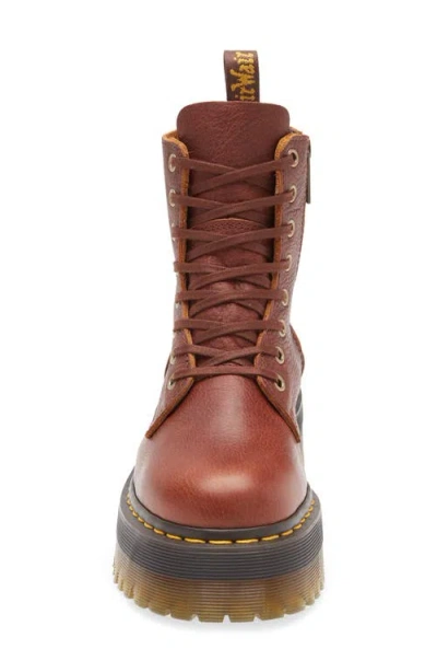Dr. Martens Jadon Platform Boot In Brown