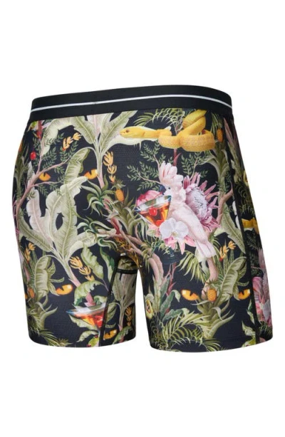 Saxx Volt Breathable Sim Fit Mesh Boxer Briefs In Multi