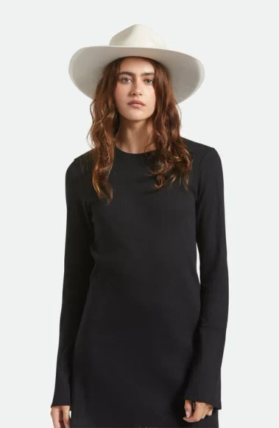 Brixton Marlow Wool Felt Rancher Hat In Neutral