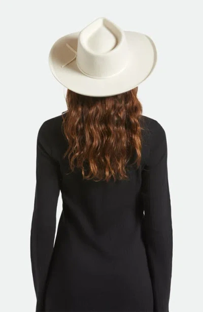 Brixton Marlow Wool Felt Rancher Hat In Neutral