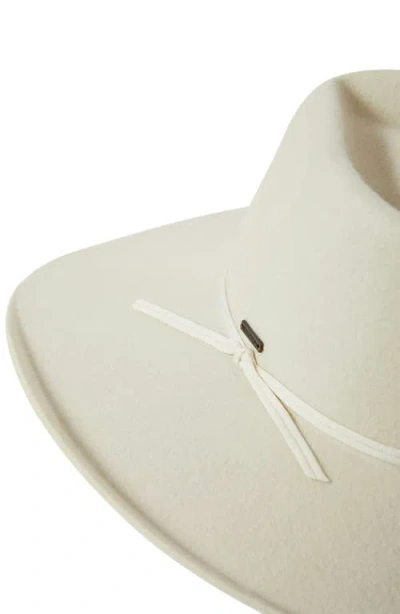 Brixton Marlow Wool Felt Rancher Hat In Neutral