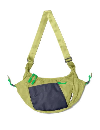 Baboon To The Moon Crescent Crossbody Bag