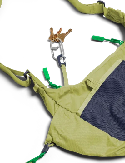 Baboon To The Moon Crescent Crossbody Bag