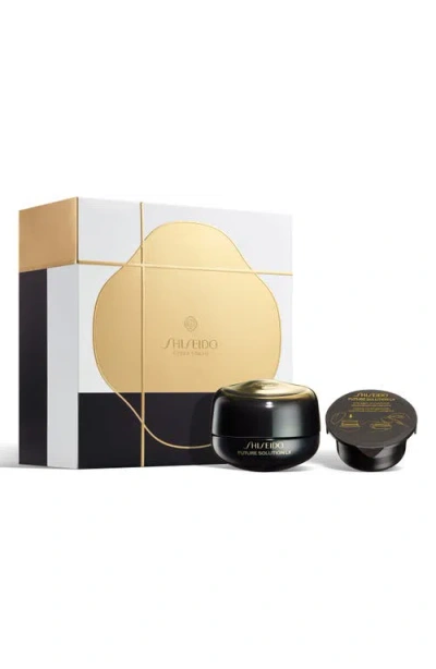 Shiseido Future Solution Lx Eye & Lip Care Set $323 Value In Transparent