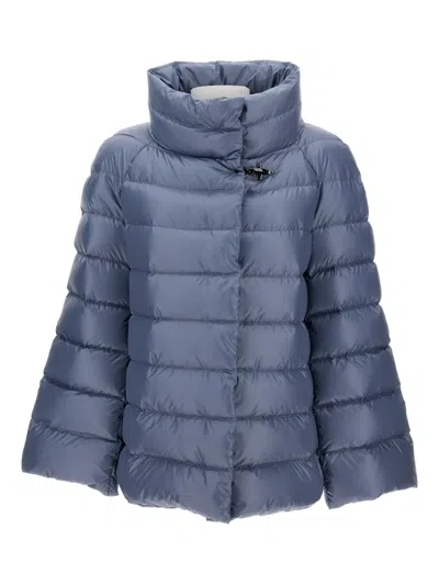 Fay Down Cape Raglan + Hook In Blue