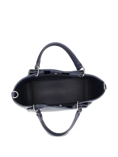 Armani Exchange Medium Top Handle Tote Bag In Black