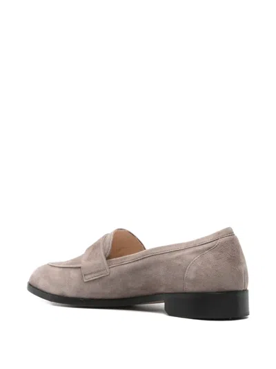 PENNY-STRAP SUEDE LOAFERS