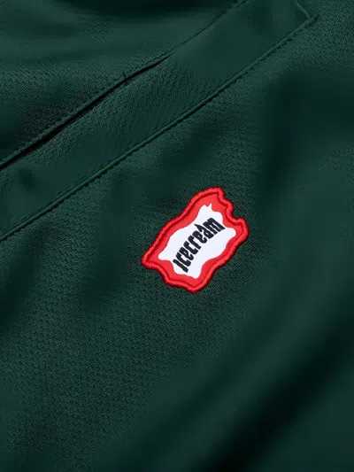 Icecream Catch Logo Shorts In Green