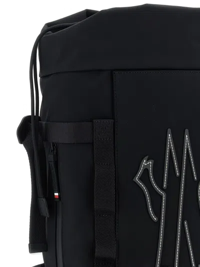 Moncler Grenoble Technical Water-repellent Backpack In Pattern
