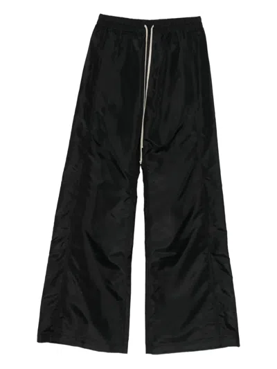 Rick Owens Drkshdw Drawstring Elastic Waist Casual Pants In Black
