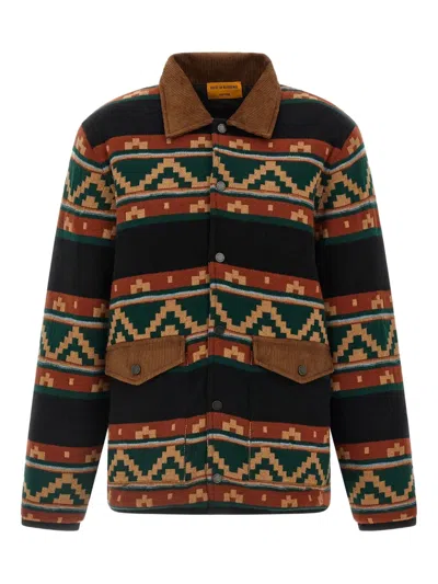 Guest In Residence Western Industry Quilted Wool And Cashmere-blend Jacket In Brown