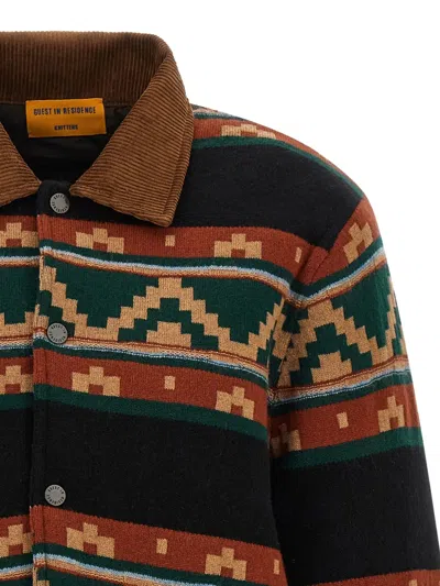 Guest In Residence Western Industry Quilted Wool And Cashmere-blend Jacket In Brown