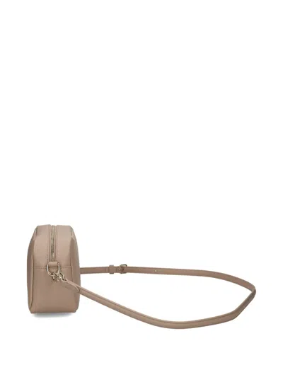 Lacoste Champs-élysées Leather Cross Body In Purple