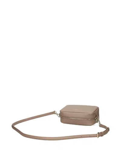 Lacoste Champs-élysées Leather Cross Body In Purple