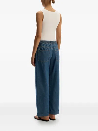 12 Storeez 531 Elasticated-waistband Jeans In Blue