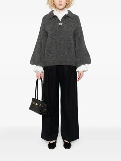 Susanne Bommer Ruffled-cuff Shirt In White