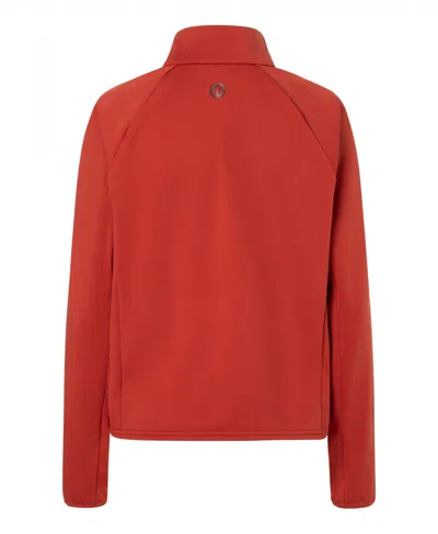 Marmot Women's Leconte Fleece Half-zip Pullover In Red