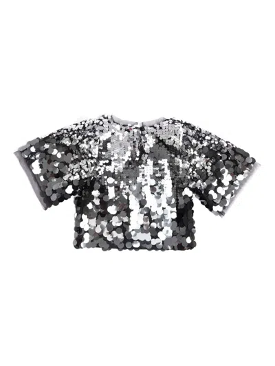 SEQUIN-EMBELLISHED TOP