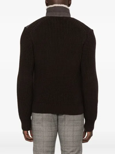 ZIP-UP LEATHER JACKET