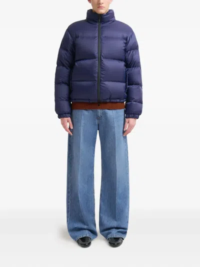 Marni Two-tone Quilted Jacket In Multi