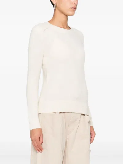 Isabel Marant Étoile Crew-neck Sweater In White