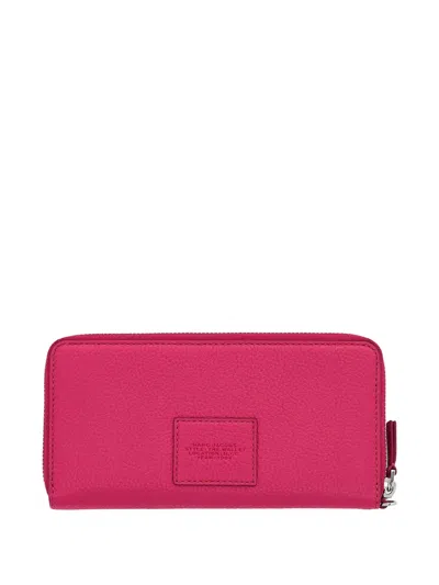Marc Jacobs The Continental Wallet In Pink