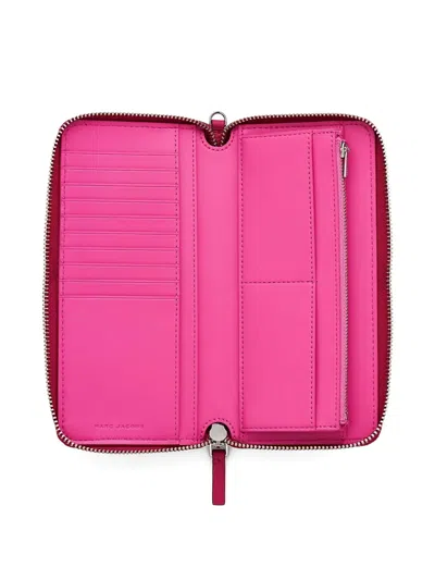 Marc Jacobs The Continental Wallet In Pink