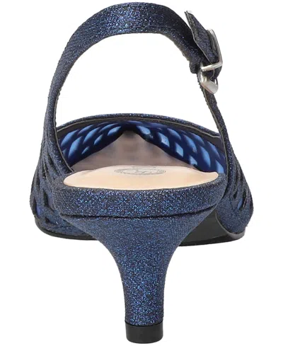 Bella Vita Women's Noel Slingback Pointed Toe Pumps In Blue