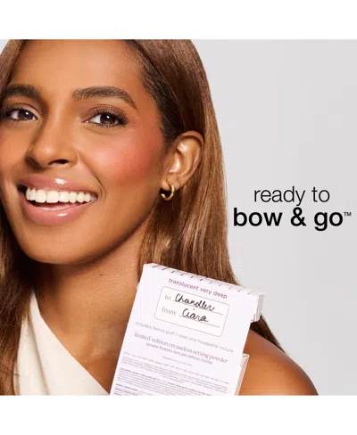 Tarte Limited-edition Creaseless Setting Powder In Transparent