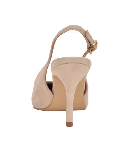 Guess Women's Princelsa Pointed Toe Slingback Pumps In Neutral