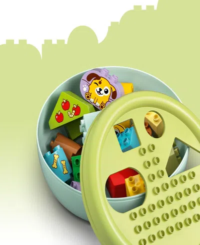 Lego Duplo Shape Sorter: Puppy House 10441 Toy Building Set, 17 Pieces In Multi