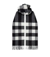 BURBERRY Check Cashmere Scarf