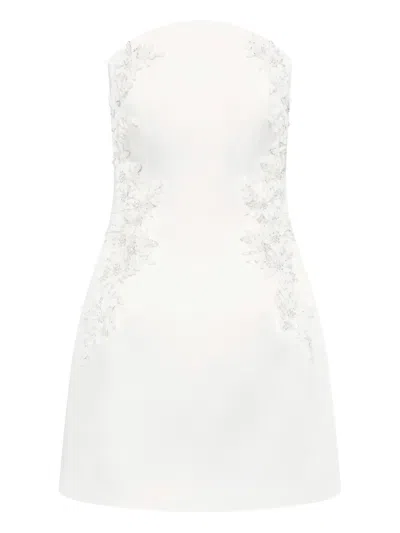 Rebecca Vallance Xanthe Mini Dress In White